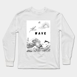 The giant wave Long Sleeve T-Shirt